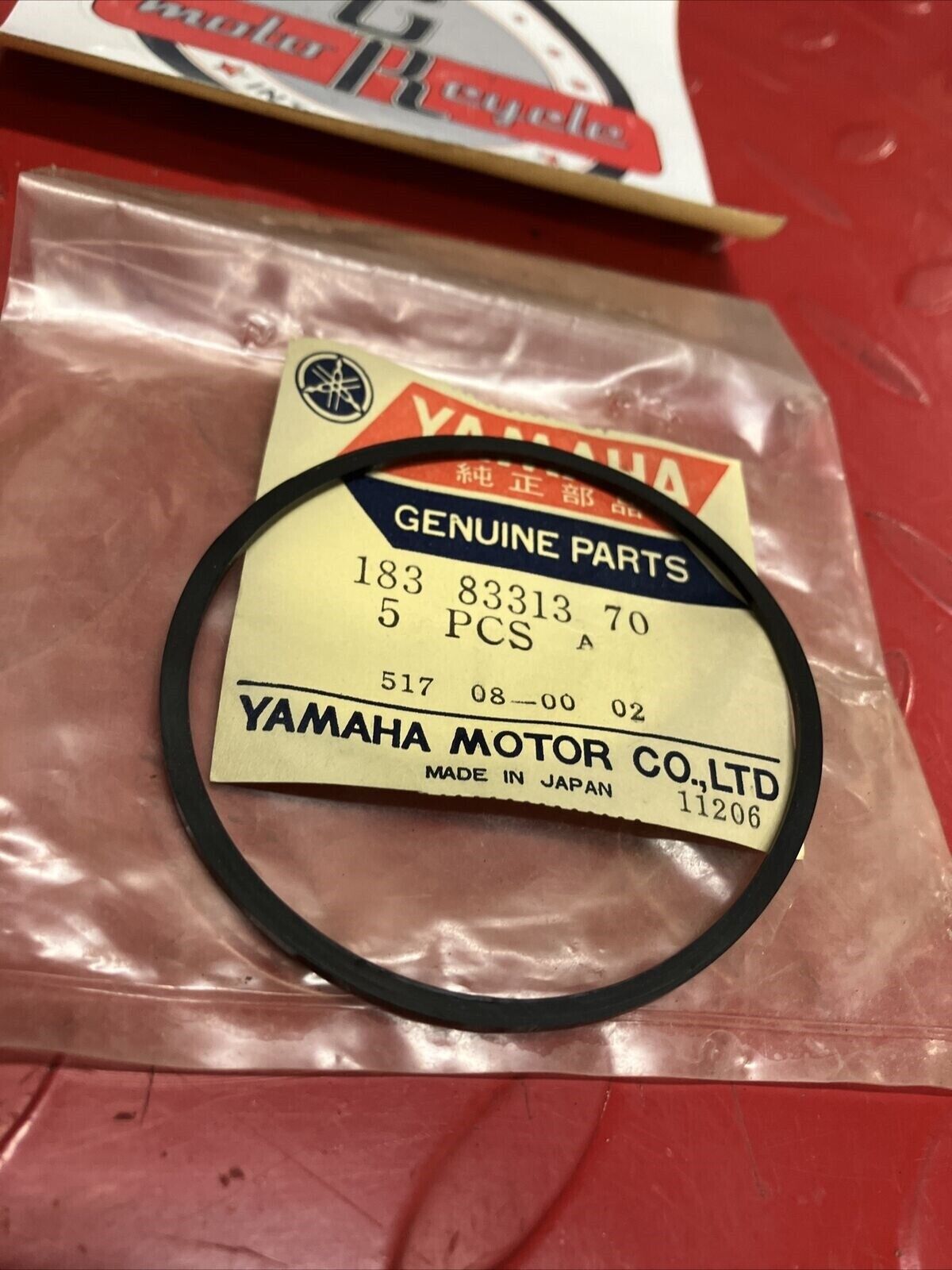 NOS YAMAHA FLASHER LENS GASKET 183-83313-70-00 Y62