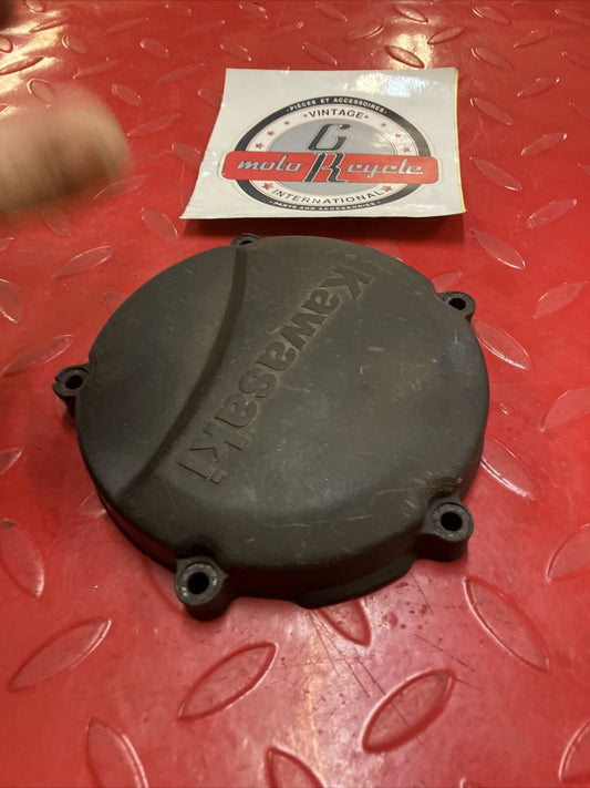 Kawasaki KX125 1983 left crankcase stator cover 1982 1984 1985 1986