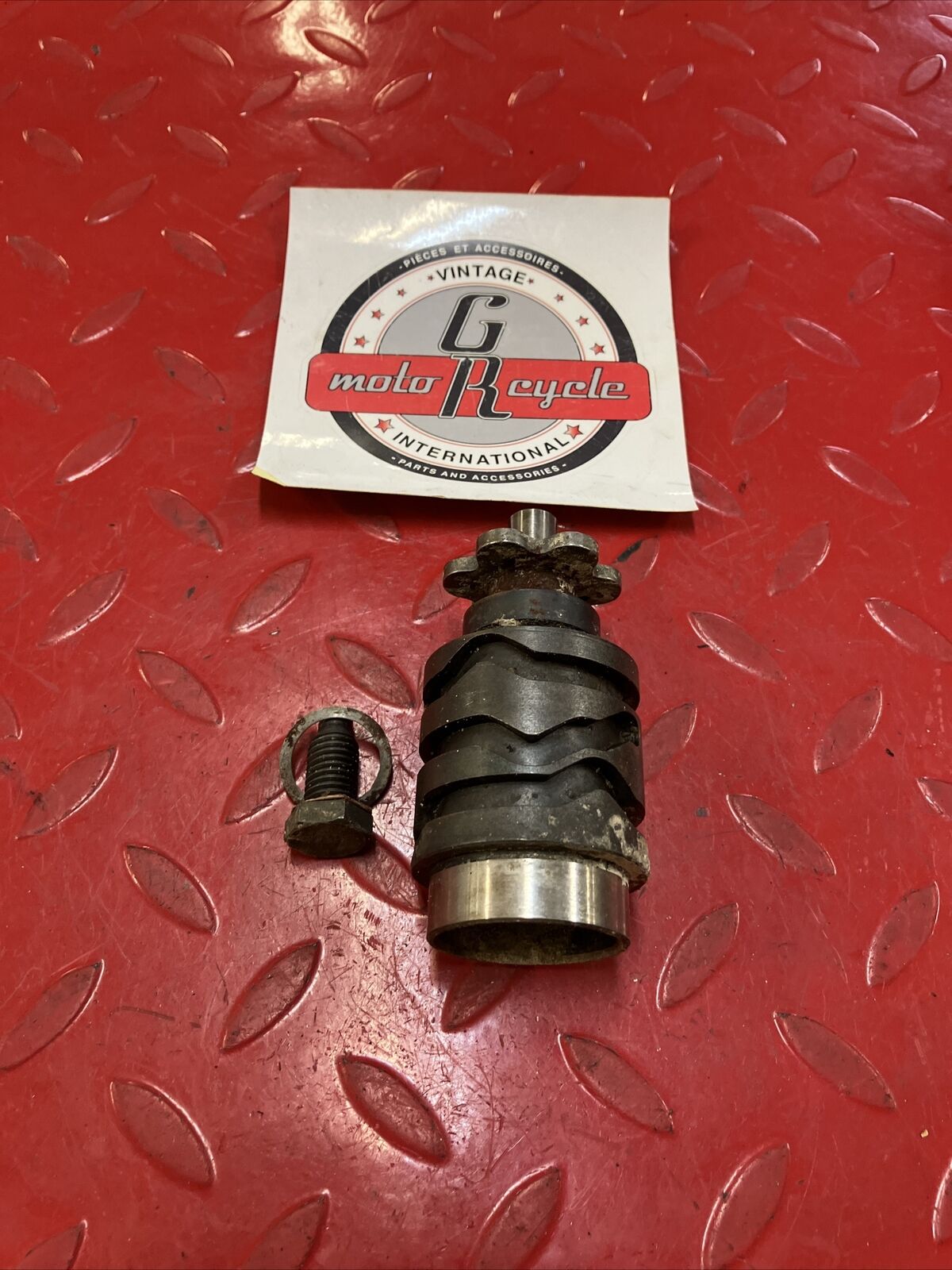 Can-Am Qualifier 250 1977 transmission gearshift gear shift drum