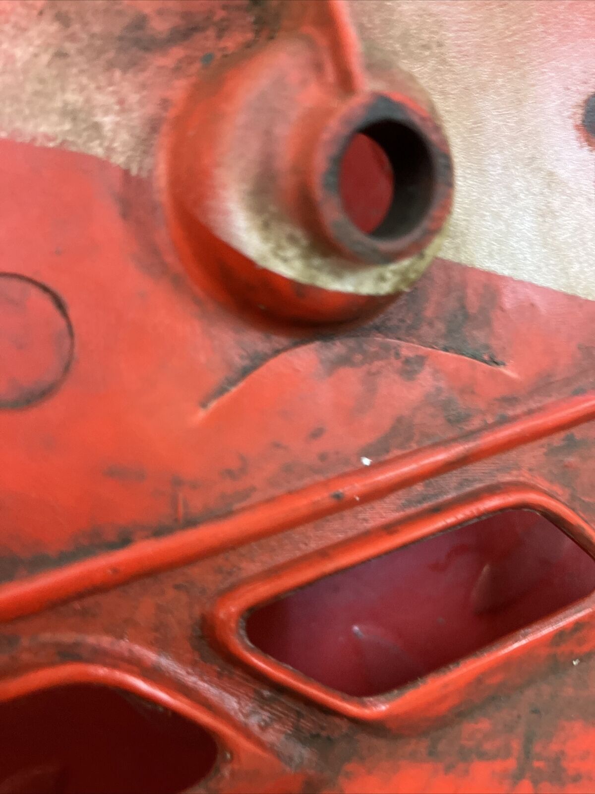 Honda CR250R 1988 right side cover panel