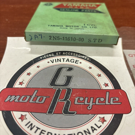 NOS Yamaha DT175 MX175 PISTON RING STD 2N5-11610-00-00 SUB 2A7-11610-00-00 Y174