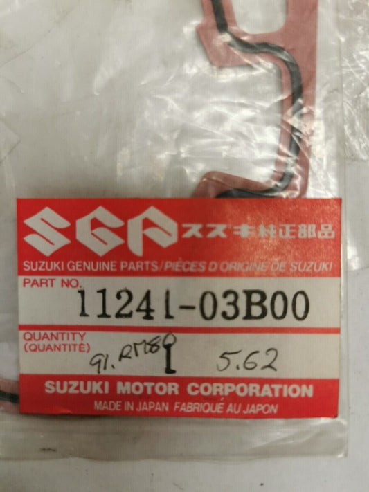 NOS SUZUKI RM85 GASKET CYLINDER 11241-03B00 SUB BY 11241-03B01  S26