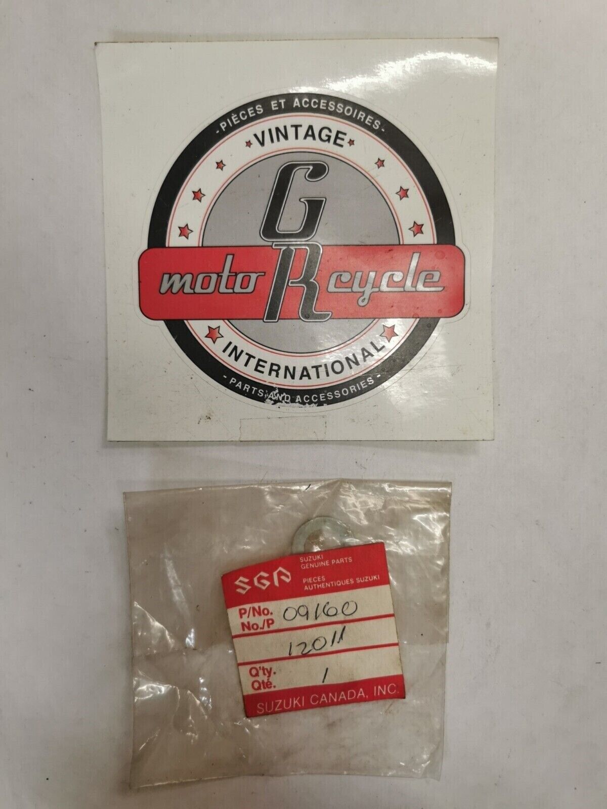 NOS SUZUKI GSXR750 GSX600 WASHER GEAR SHIFT LEVER 09160-12011-A05 S27