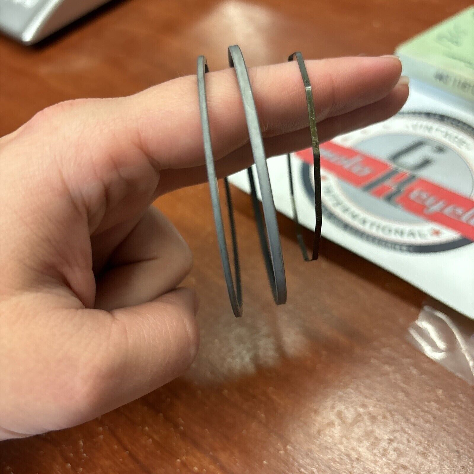 NOS Yamaha DT175 DT1C TY175 PISTON RING 0.50 443-11610-20-00 Y174