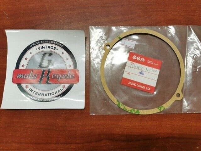 NOS Suzuki RM100 RM125 MAGNETO COVER GASKET 11483-41300 SUB. 11483-41312-H17 S32
