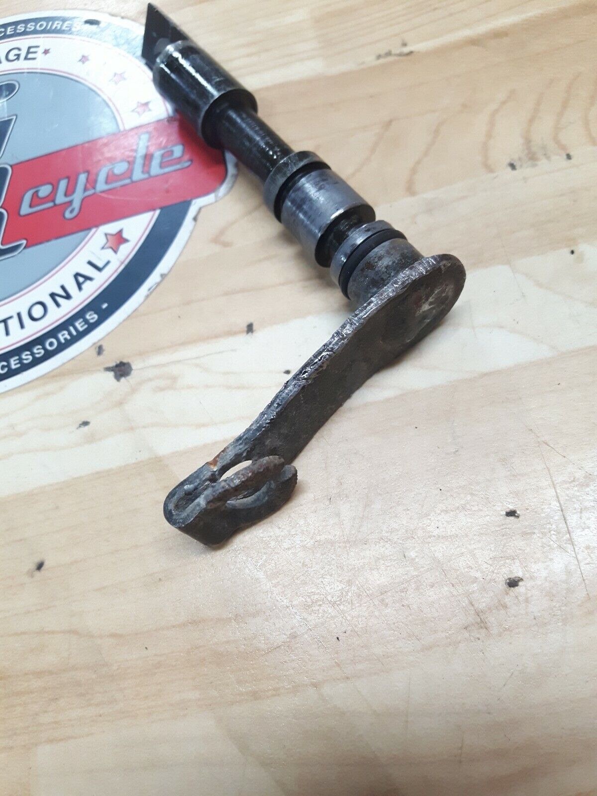 Kawasaki KX125 1986 clutch lever arm actuator release 1985 1987