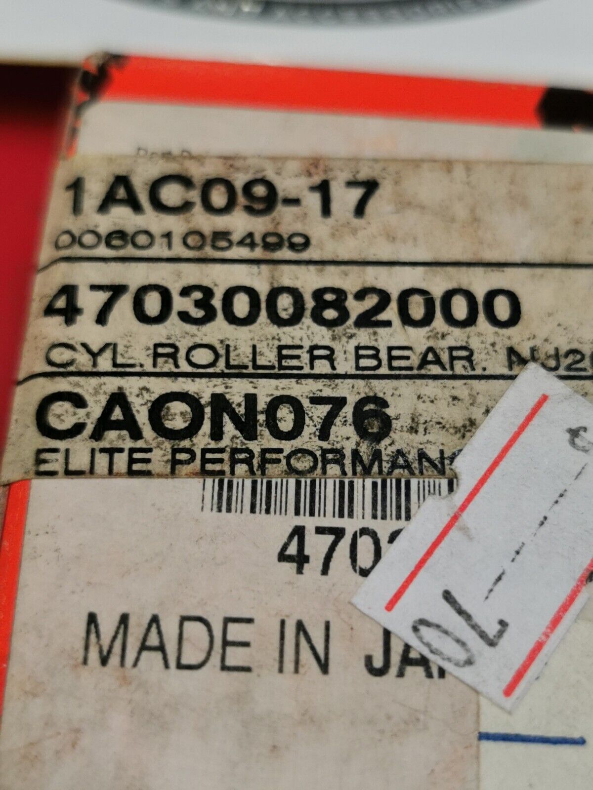 NOS KTM Cyl Roller Brg 47030082000 KT2