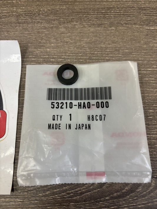 NOS Honda ATC250ES NV400C TRX350 VT750 HANDLE COVER UP RUBBER 53210-HA0-000 H159