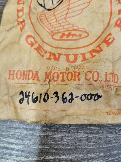 NOS HONDA XL175 1973 - 1978 GEAR SPINDLE SHIFT 24610-362-000 H76
