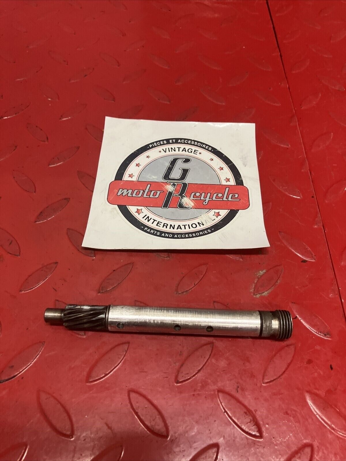 Suzuki TS125 1977 tachometer drive gear sleeve