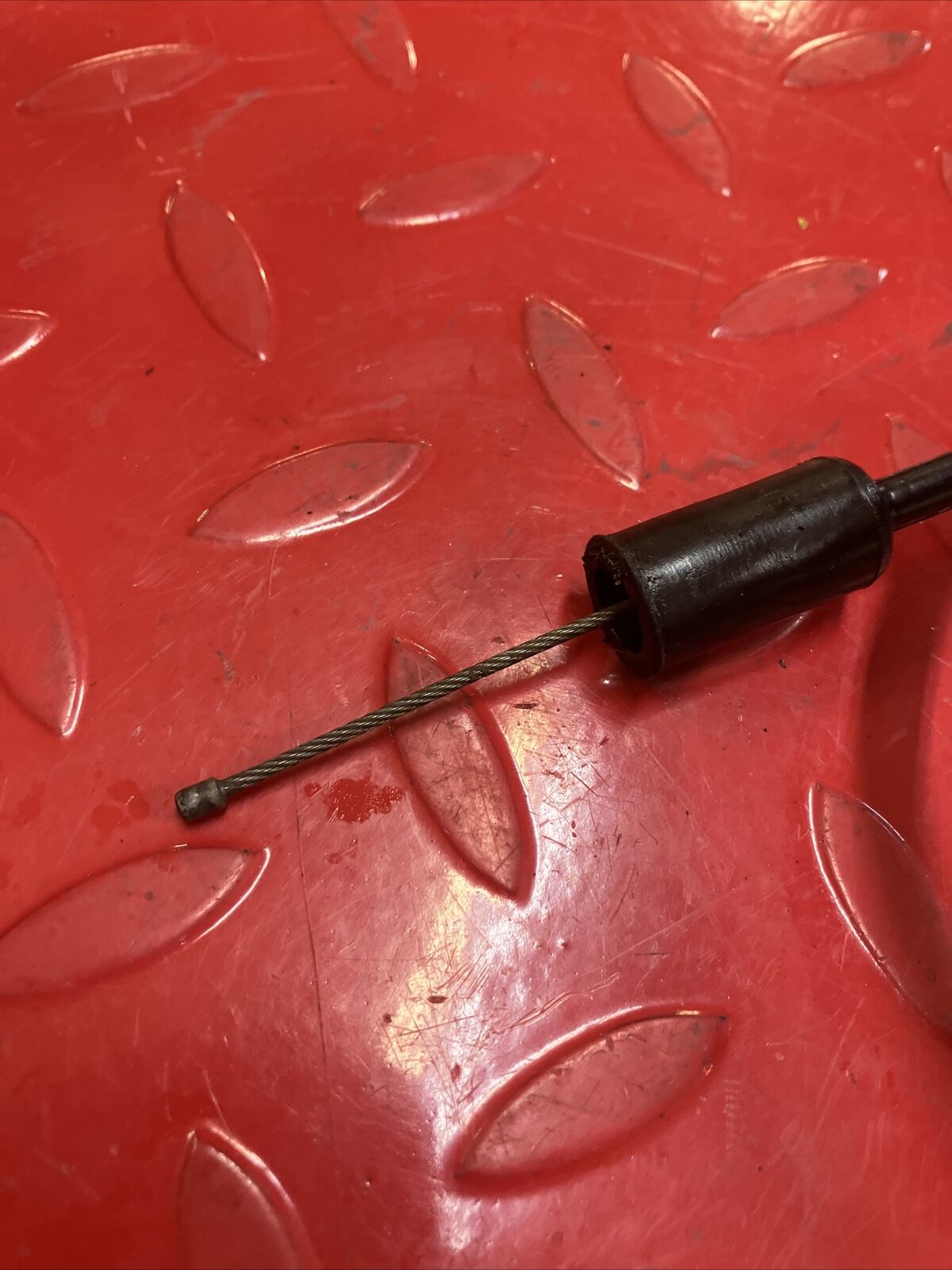 Yamaha DT200 1984 throttle and pulley cables