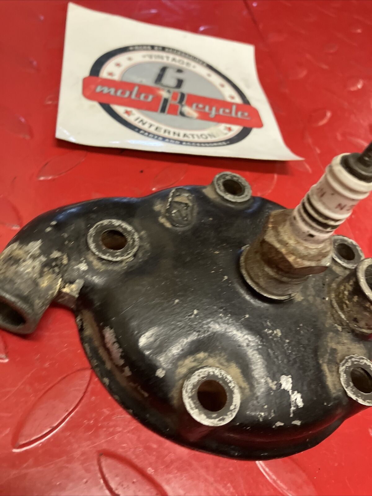 Yamaha YZ125 1983 Cylinder head jug barrel cover