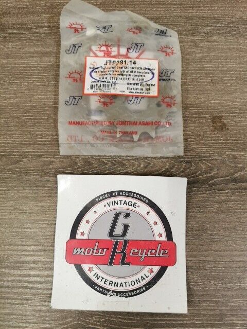 NOS JT XL250R XL500R XL500S XL600R XR500  Steel Front Sprocket 14T JTF281.14 J58