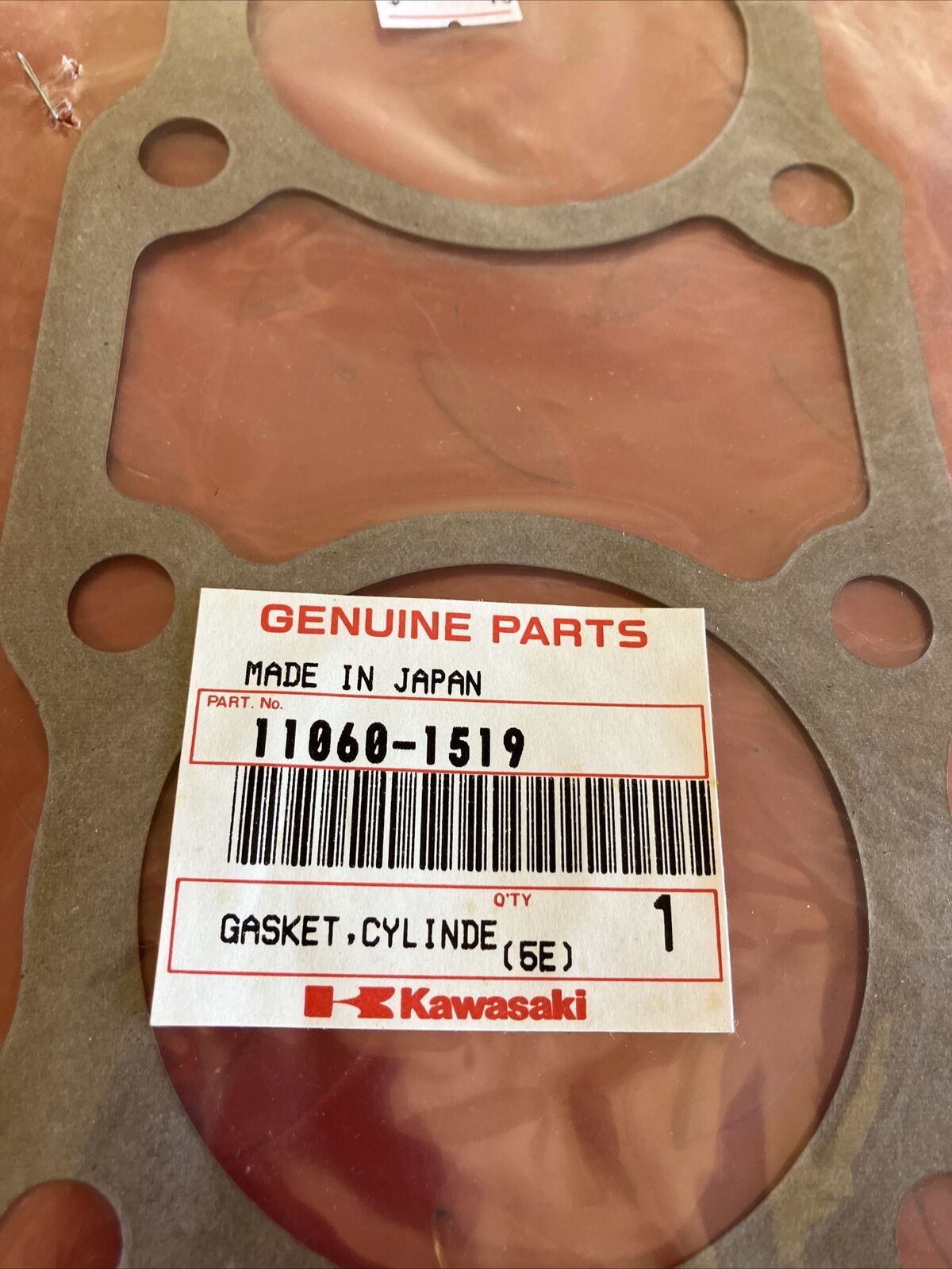 NOS Kawasaki KZ400 KZ440 CYLINDER BASE GASKET GASKET K10