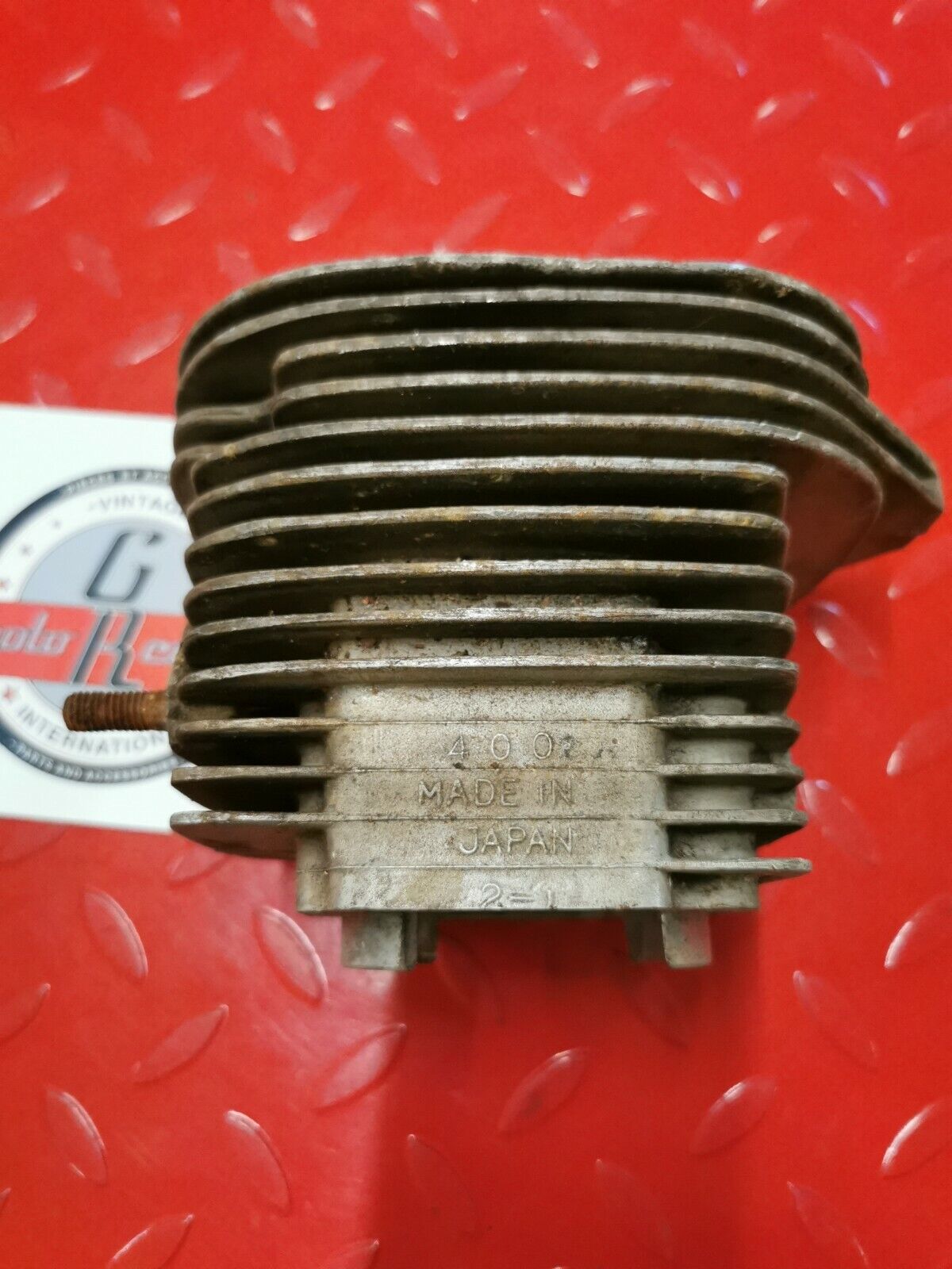 Arctic cat 70's 400 snowmobile left cylinder jug barrel