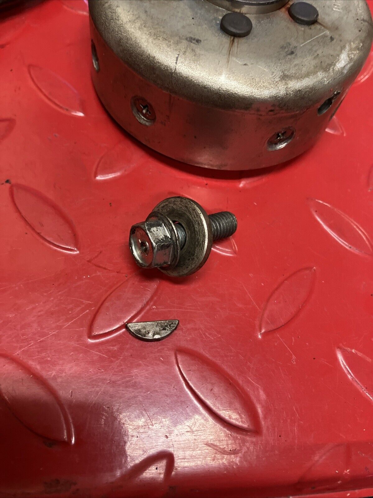 Kawasaki KX125 1987 Stator flywheel rotor generator magneto alternator coil