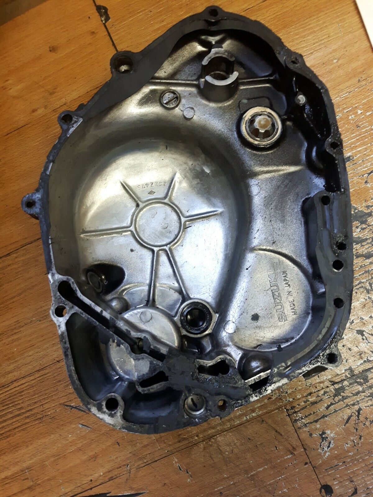 Kawasaki KLX125L 2003 right crankcase clutch cover 2004 2005 2006 KLX125