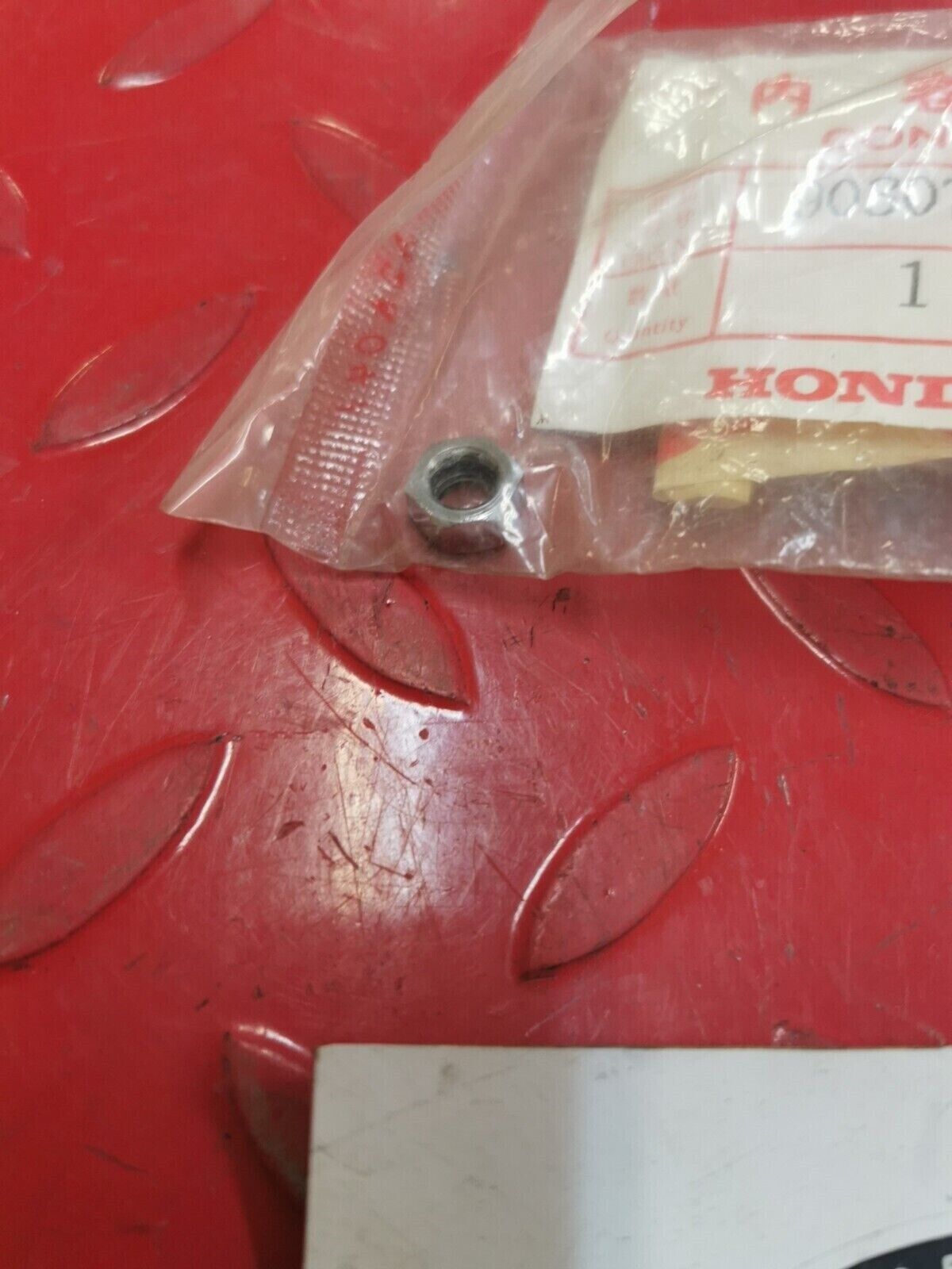 NOS Honda CB400 CB350 CB500 CM400 CL450 CHAIN ADJUSTING NUT 90307-283-000 H25