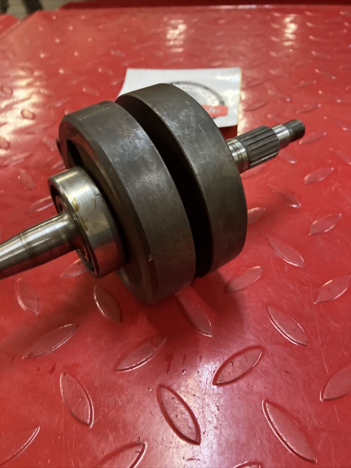 Suzuki RM125 1982 crankshaft crank shaft 2