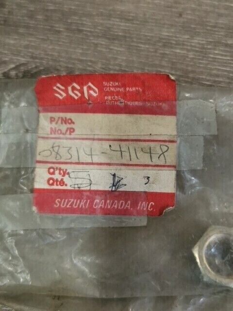 NOS SUZUKI DR200SE 2006 - 2013 ATV LTZ50 2020 NUT 08314-41148 S36