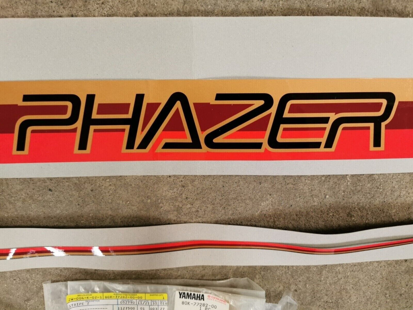 NOS YAMAHA PZ480 PHAZER 1985 STIPE KIT 80K-77282-00 80K-77281-00 Y49
