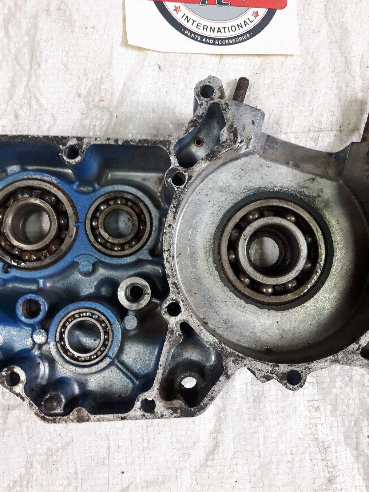 Suzuki RM250 1986 left crankcase crank case