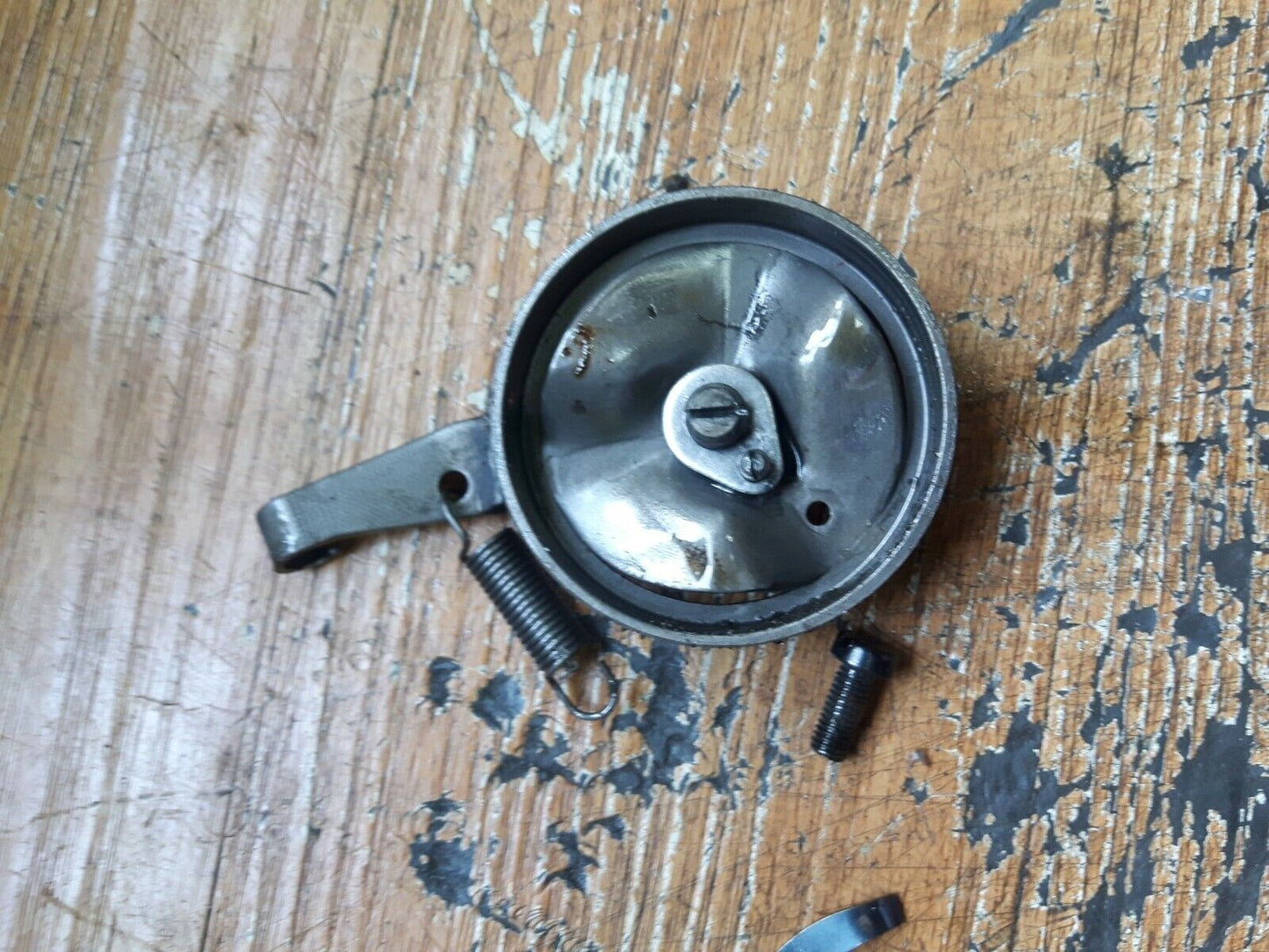 Can-Am MX-2 250 1976 clutch lifter arm lever release adjuster