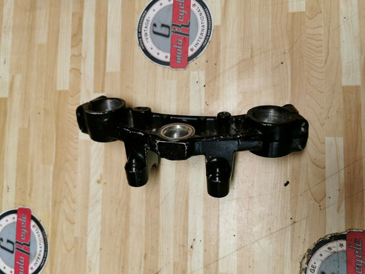 Yamaha TT225 1986 triple clamp tree steering stem top crown handle 1987