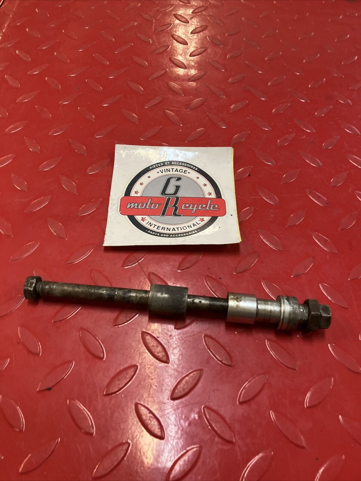 Kawasaki G5 1972 rear wheel axle bolt collar sleeve