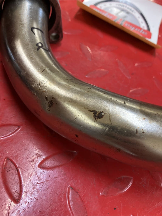 Yamaha RD400 1977 Left exhaust pipe header 1976 1978 2