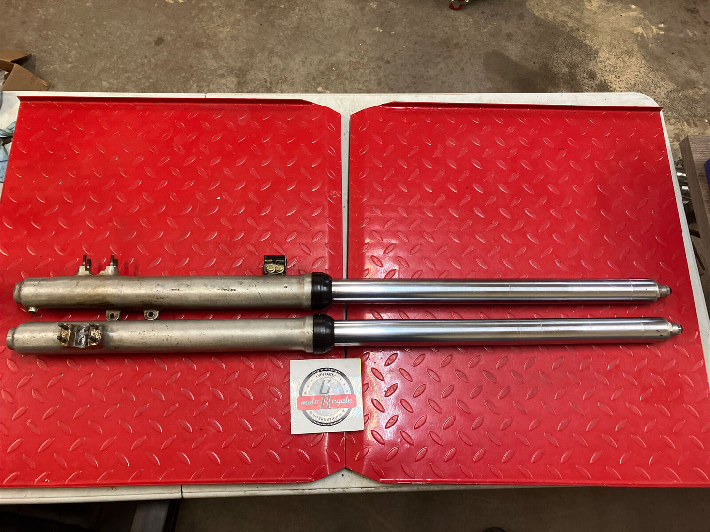 Kawasaki KX250 1986 front forks damper suspension