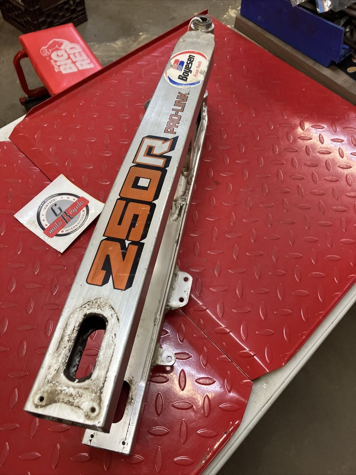 Honda CR250R 1984 swingarm rear swinging arm
