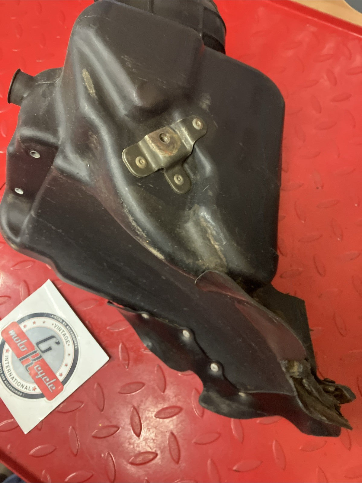 Honda CR250R 1984 Airbox air box cleaner filter housing boot connecting tube 2
