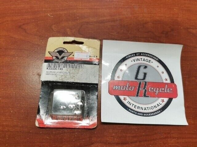NOS Kawasaki VN1500 VN900 VN750 ALLEN HEAD HOLE COVER LARGE 10MM K53020-145 K38