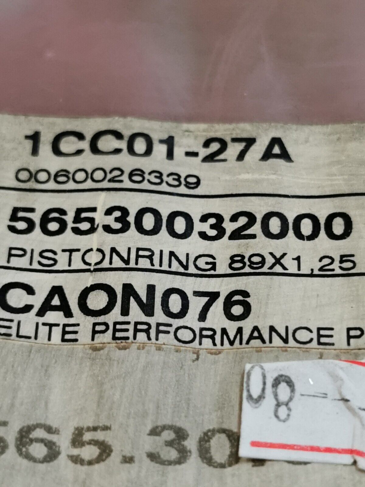 NOS KTM 440SX Piston Ring 56530032000 KT2