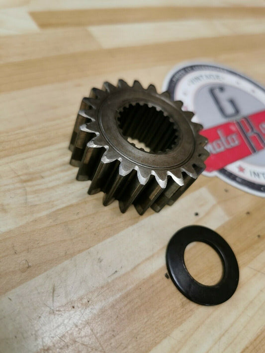 Kawasaki KDX200 1986 crankshaft primary drive gear spur