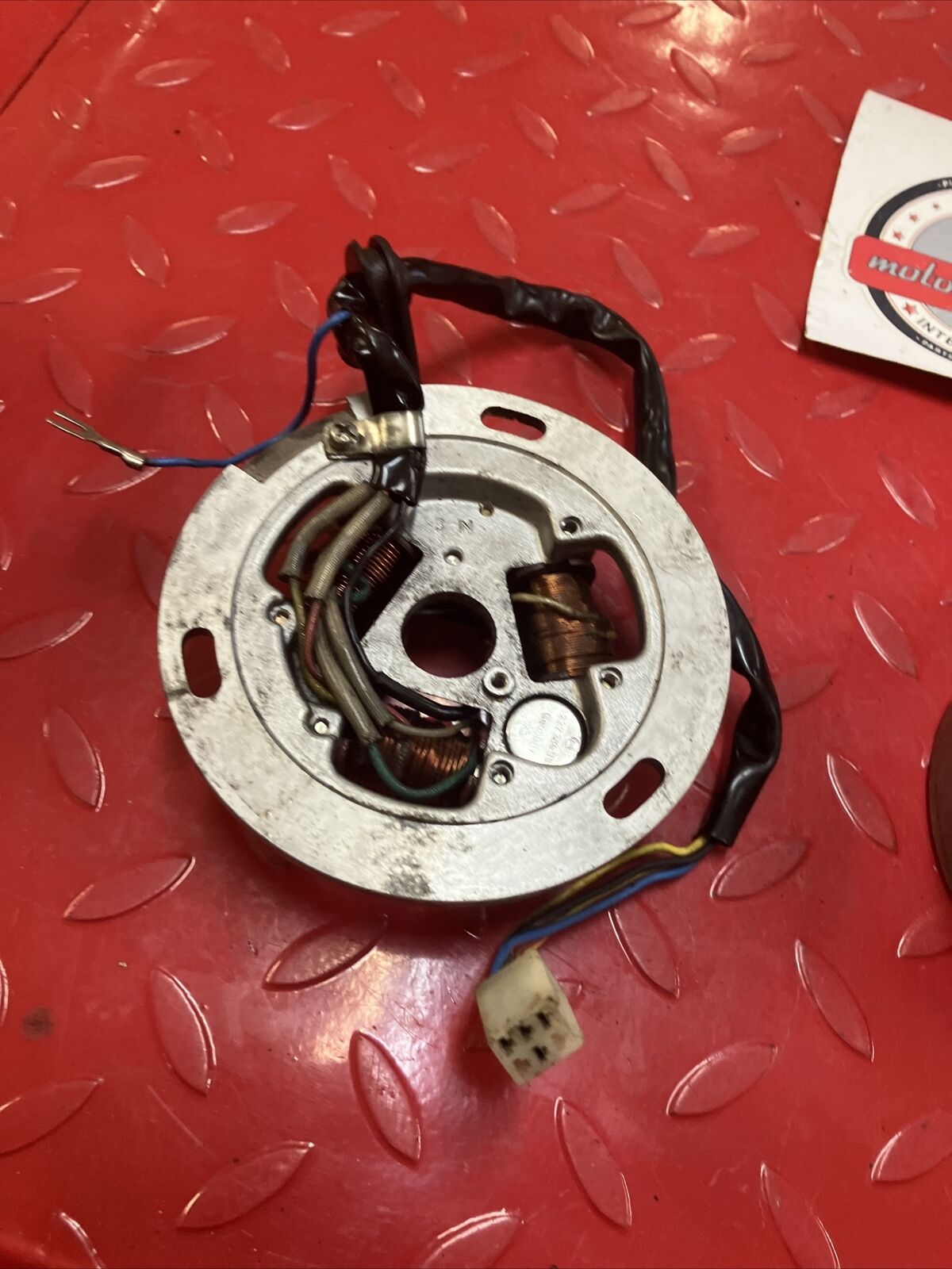 Suzuki RV90 1976 stator magneto flywheel rotor 32100-27693 32101-27692