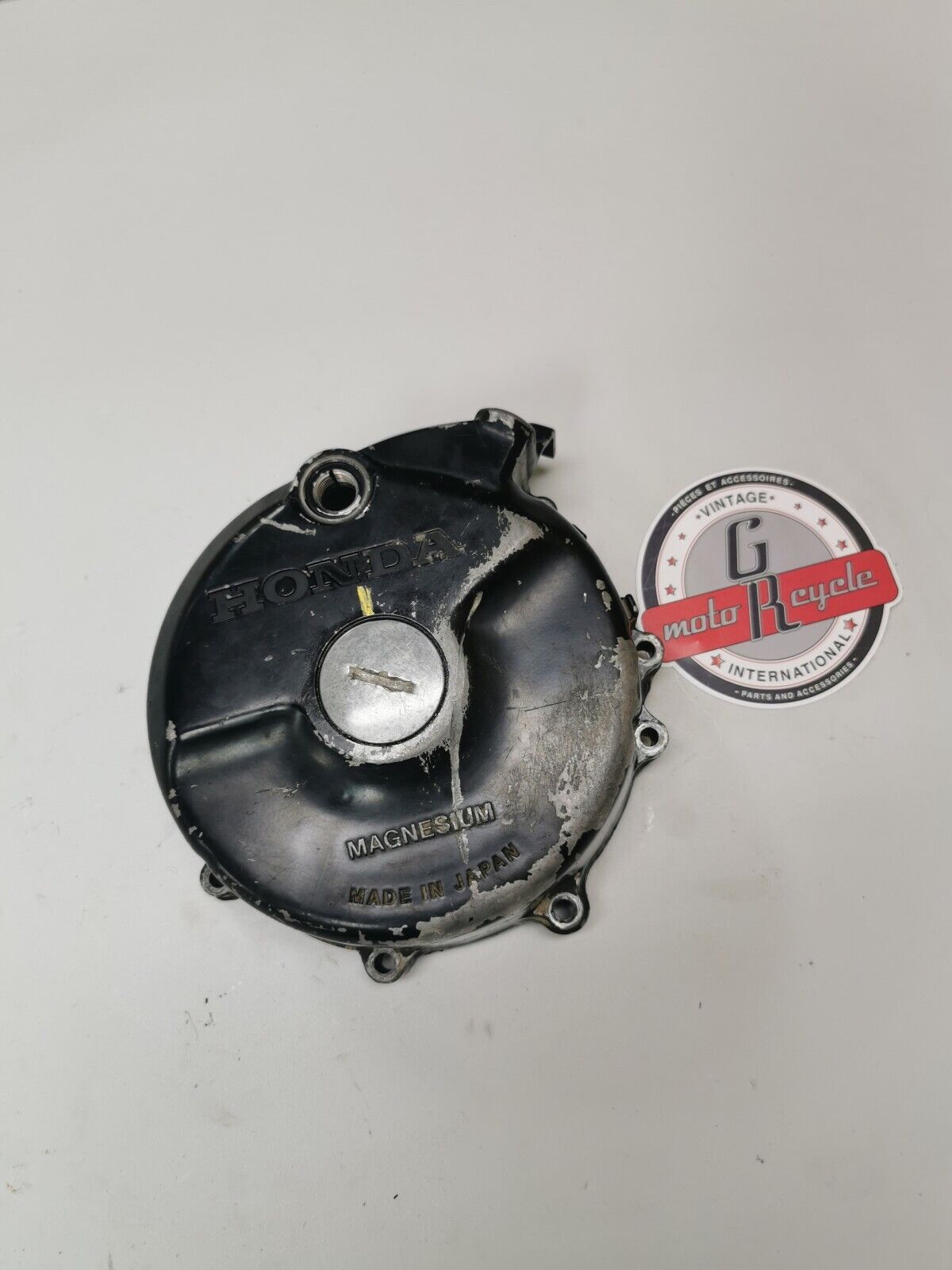 Honda XR350R 1983 left crankcase stator cover 2