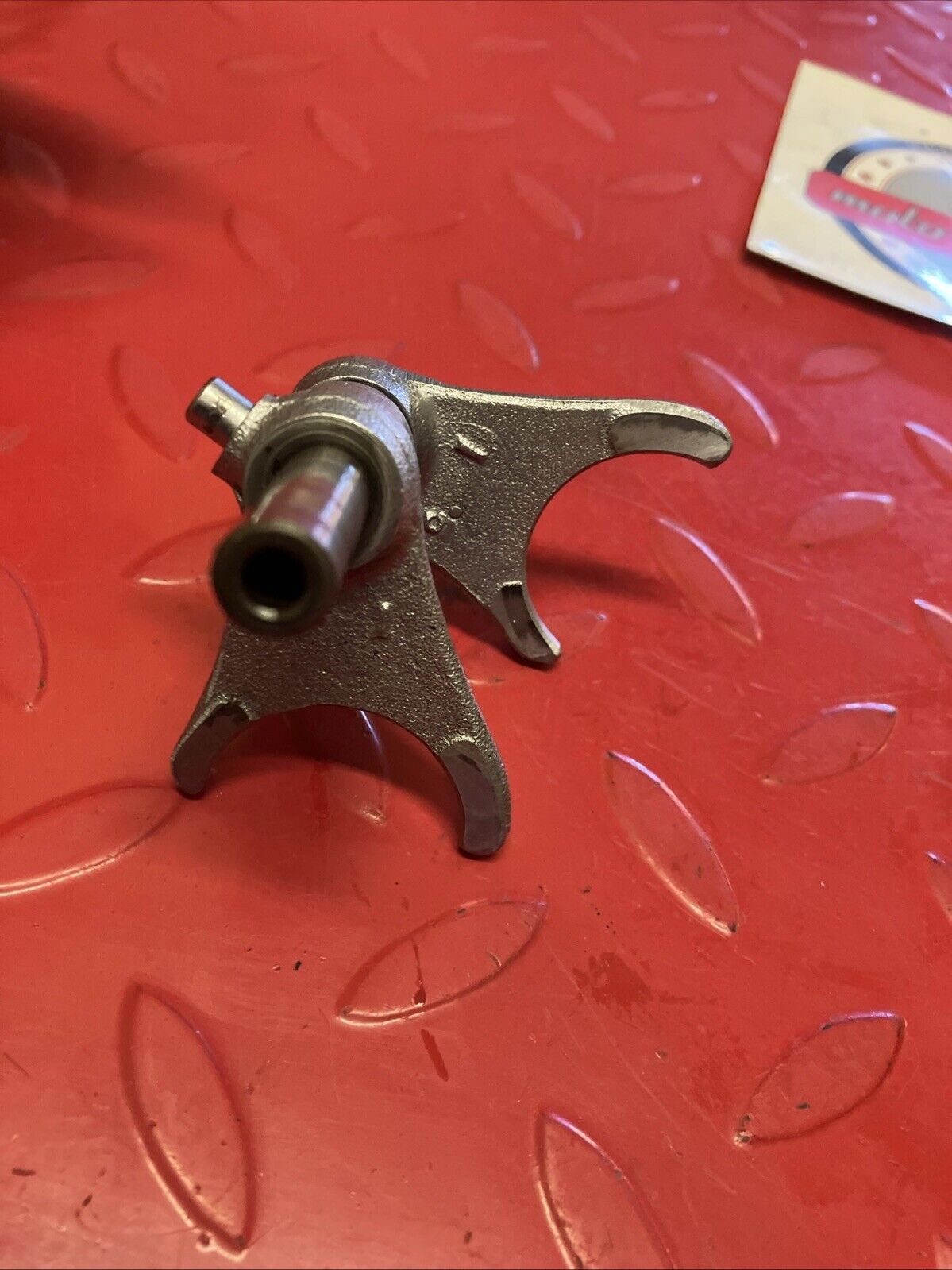 Suzuki RM125 1983 Transmission gearshift gear shift forks assembly
