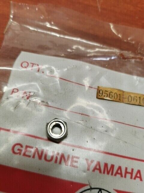 NOS Yamaha BR250 BW200 DT125 DT50 U NUT 95601-06100-00 SUB 95617-06100-00 Y129