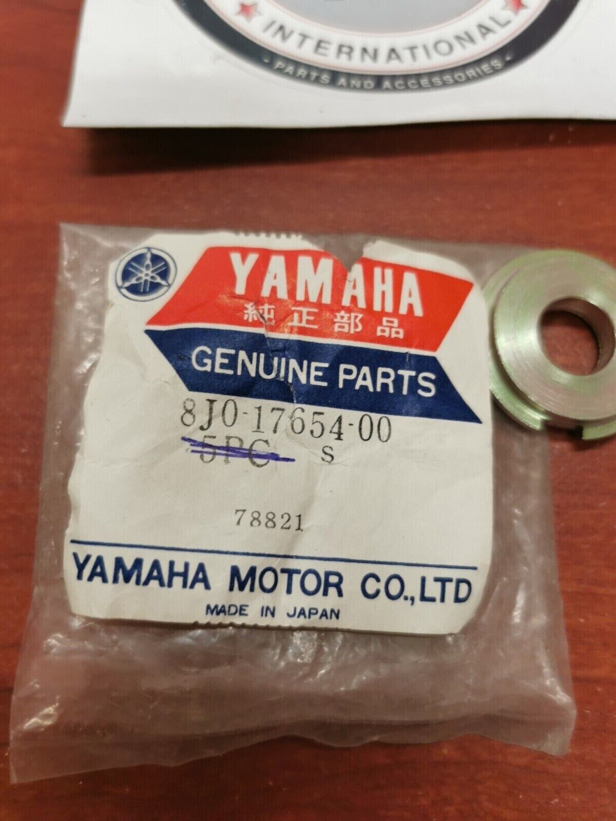 NOS Yamaha ET340 EC340 EX440 SRX340 SRX440 SS440 SPACER 8J0-17654-00-00 Y98