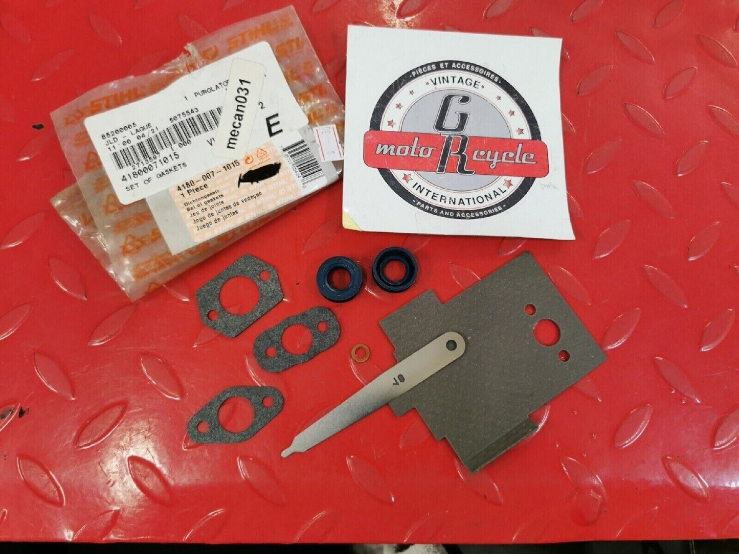 NOS STIHL Set of gaskets 4180 007 1015 A3