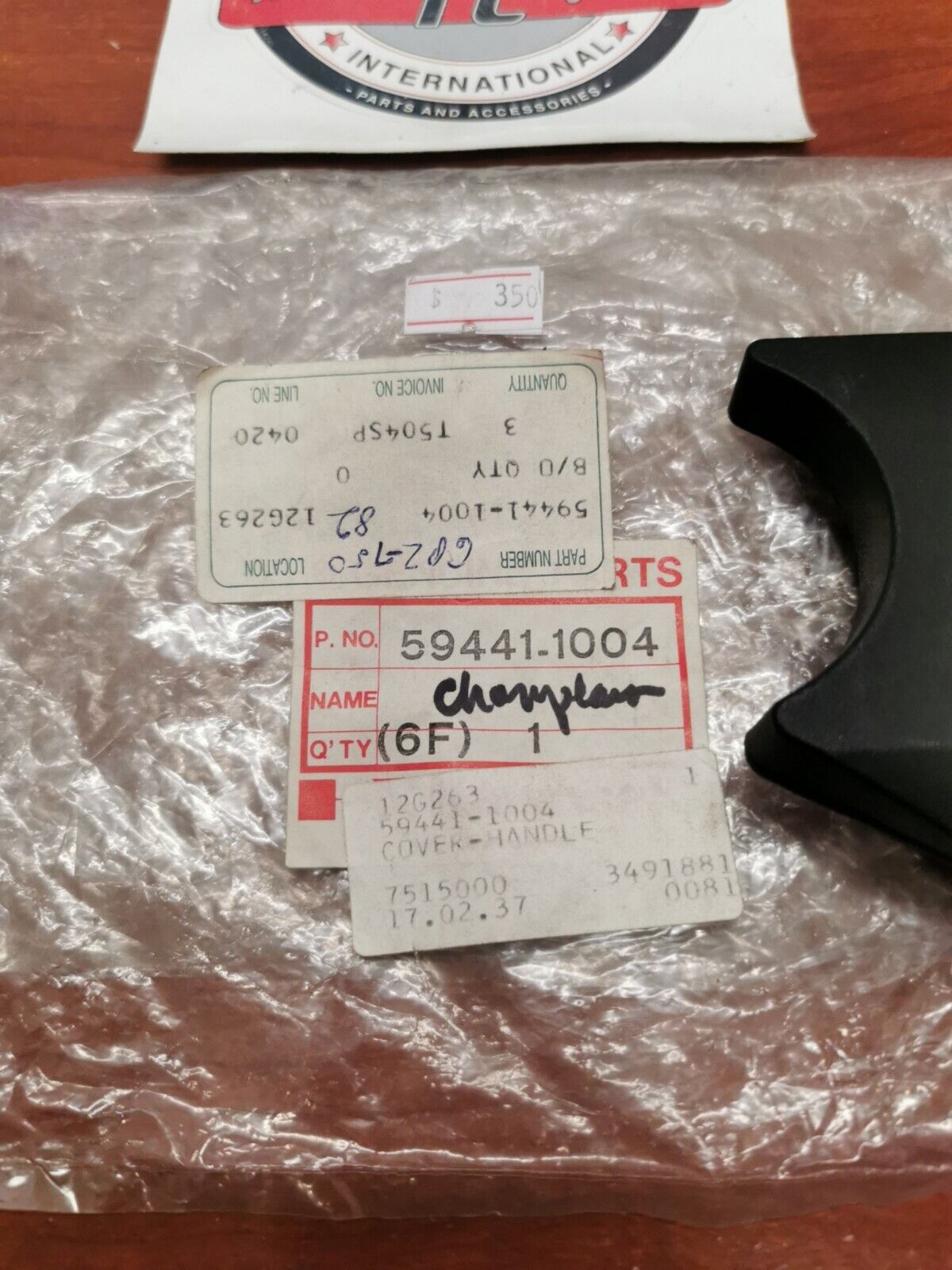 NOS Kawasaki KZ750 KZ1100 HANDLE COVER 59441-1004 K35
