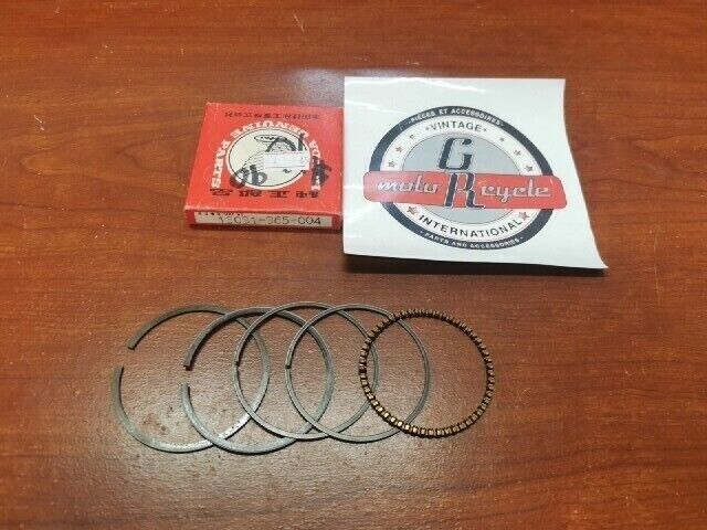 NOS Honda XL125 K0 K1 PISTON RING SET 0.50 13031-365-004 H78