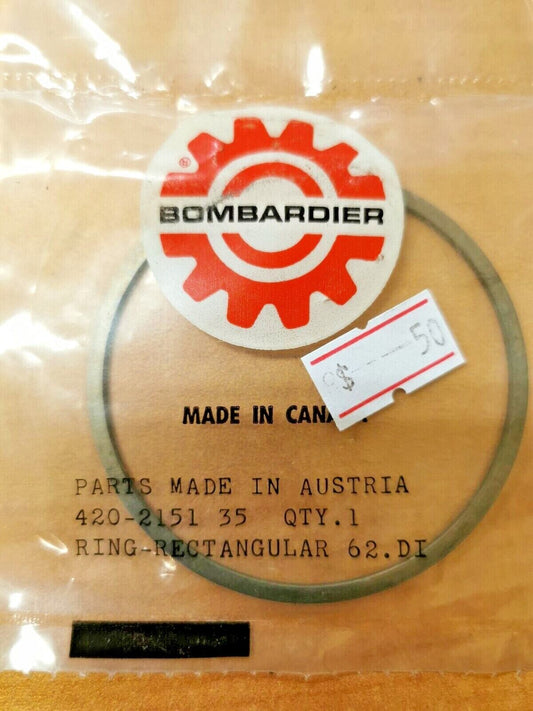 NOS CAN-AM TNT PISTON RING 62MM STD 420-215-135 CA2