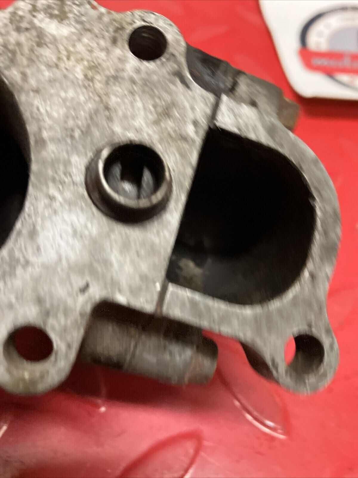 Honda CR250R 1984 exhaust manifold atac butterfly valve governor 2