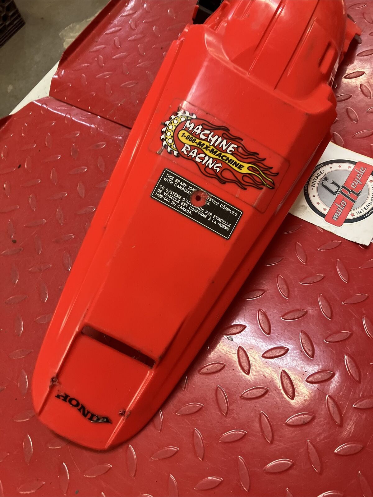 Honda CRF450X 2005 2006 2007 rear fender OEM