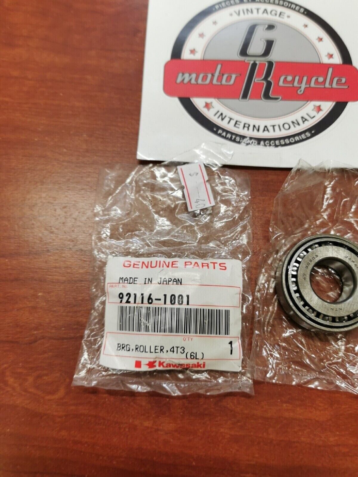 NOS Kawasaki VN750 ZG1200 KZ1300 KVF360 ROLLER BEARING 92116-1001 K25
