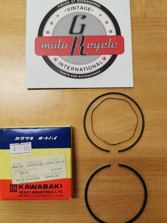 Nos Kawasaki KD 175 1977 - 1979  RING SET 0.0400.S 13024-058  K3