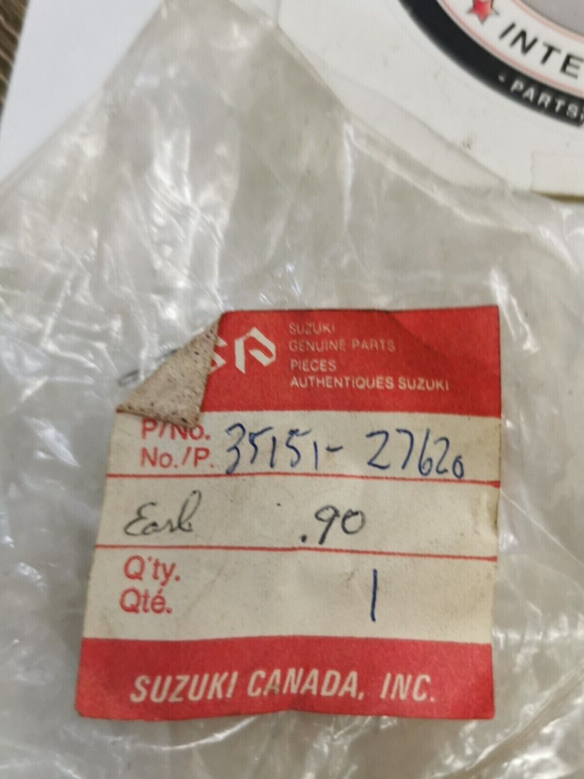 NOS SUZUKI TC100 Head Lamp Lamp Adjusting 35151-27620 S27